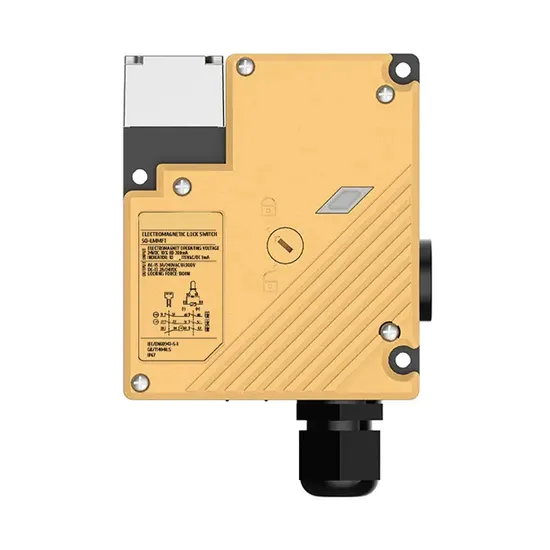 Forklift Machine Non Contact Safety Door Interlock Switch Device Magnetic Safety Guards 