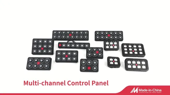Automotive Grade Space Saving Premium Quality Multifunctional Glass Control Switch Panel for Truck 