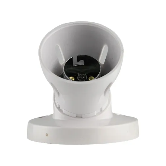 Good Quality Manufacturer Bakelite Material E27 Screw Flat Lamp Holder Wall Mounted Socket Led Accessories For Home Use 