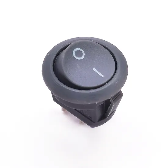 Round Shape 20.2mm on off 2 Pin Rocker Switch T85 1e4 