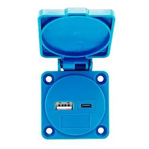 Weatherproof Type a+C USB Socket, 100