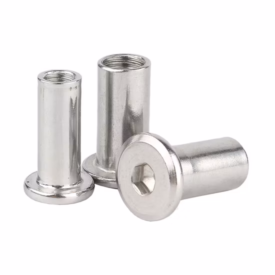 Flat Head Hex Socket Furniture Connector Bolts and Barrel Nut Furniture
