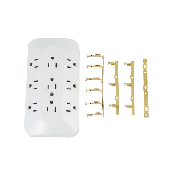 Manufacturer of Plastic Shell Copper Contacts for British Style Cable Tray Sockets Spring Clips Compact Design Socket Accessories 
