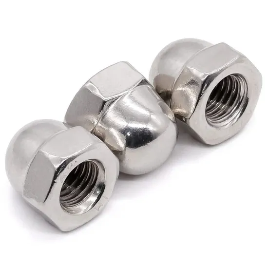 Factory Coupling Nut Nuts M24 Stainless Steel Hex Socket Cap Hexed Nut 
