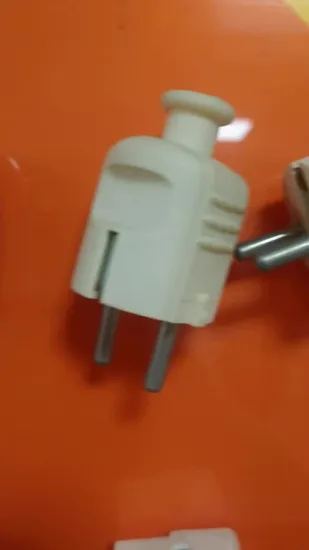 Black Europe Plug Socket with Power Cable (E2005ES