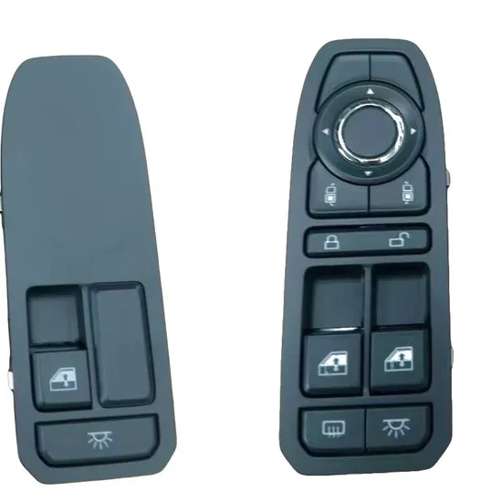 Truck Window Lift Switch HOWO Hohan Max Window Glass Switch Assembly Truck Accessories Wg166433106 