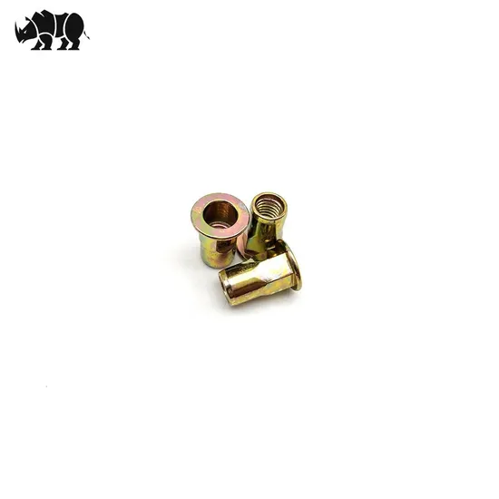 Small Countersunk Neck Stainless Steel / Carbon Steel Hex Socket Blind Rivet Nut 